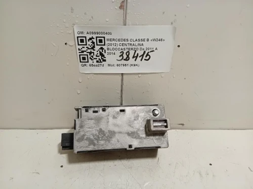 Centralina Bloccasterzo A0999000400 Mercedes Classe B W246 2012