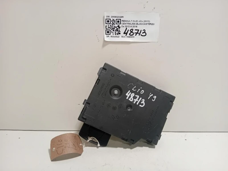 Centralina Bloccasterzo 285902325R Renault CLIO IV 2013