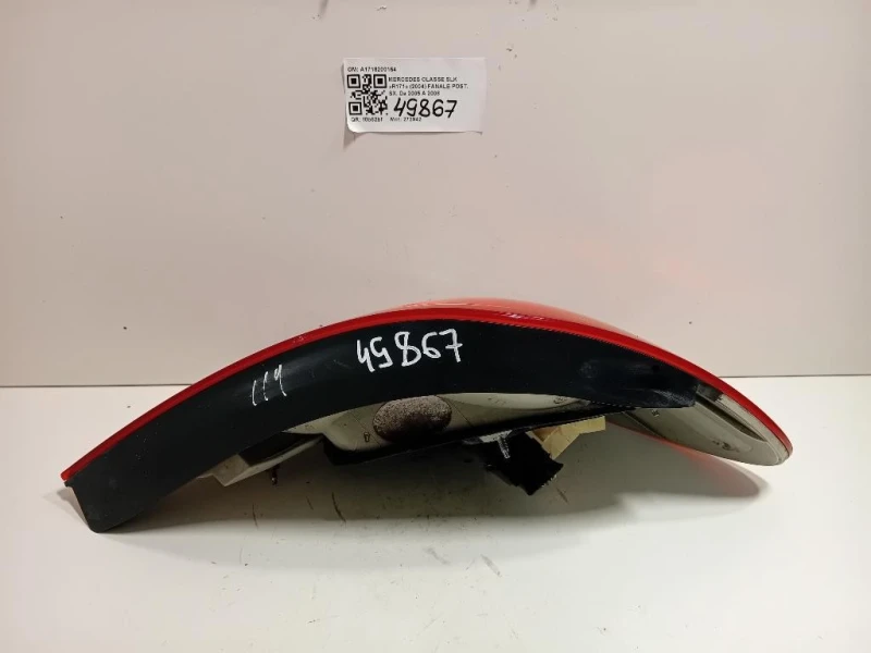 Fanale POST SX A1718200164 Mercedes Classe SLK R171 2004