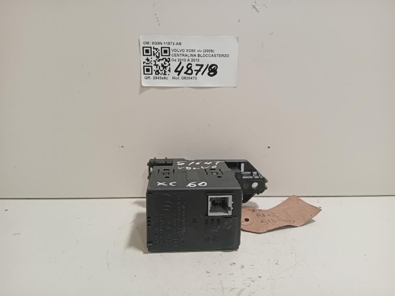 Centralina Bloccasterzo 8G9N-11572-AB Volvo XC60 I 2009