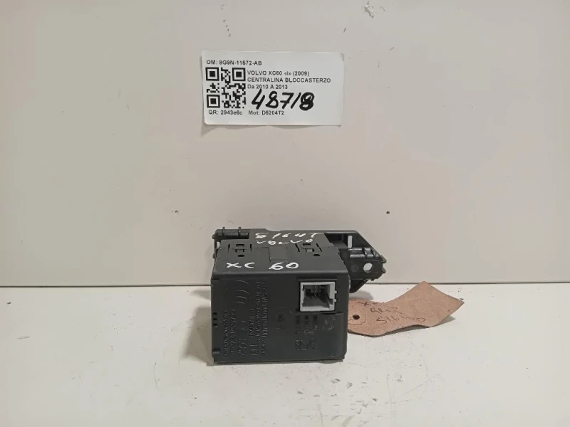 Centralina Bloccasterzo 8G9N-11572-AB Volvo XC60 I 2009