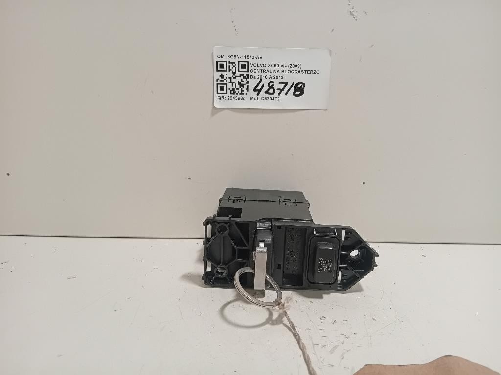 Centralina Bloccasterzo 8G9N-11572-AB Volvo XC60 I 2009