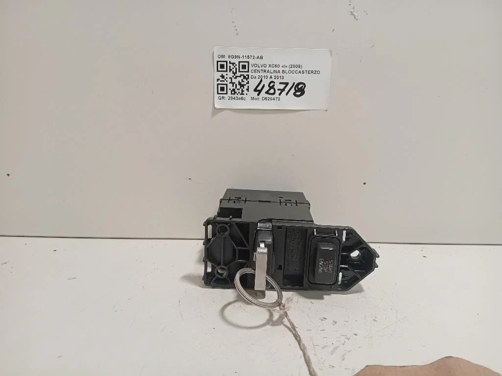 Centralina Bloccasterzo 8G9N-11572-AB Volvo XC60 I 2009