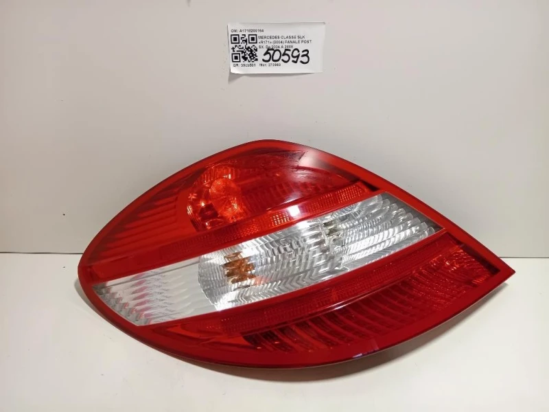 Fanale POST SX A1718200164 Mercedes Classe SLK R171 2004