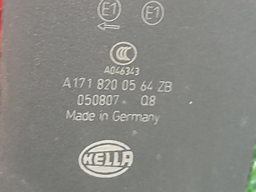 Fanale POST SX A1718200564 Mercedes Classe SLK R171 2008