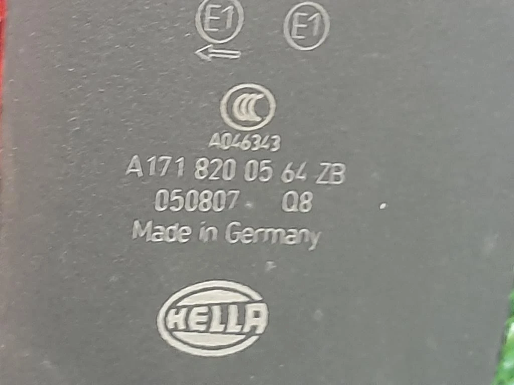 Fanale POST SX A1718200564 Mercedes Classe SLK R171 2008