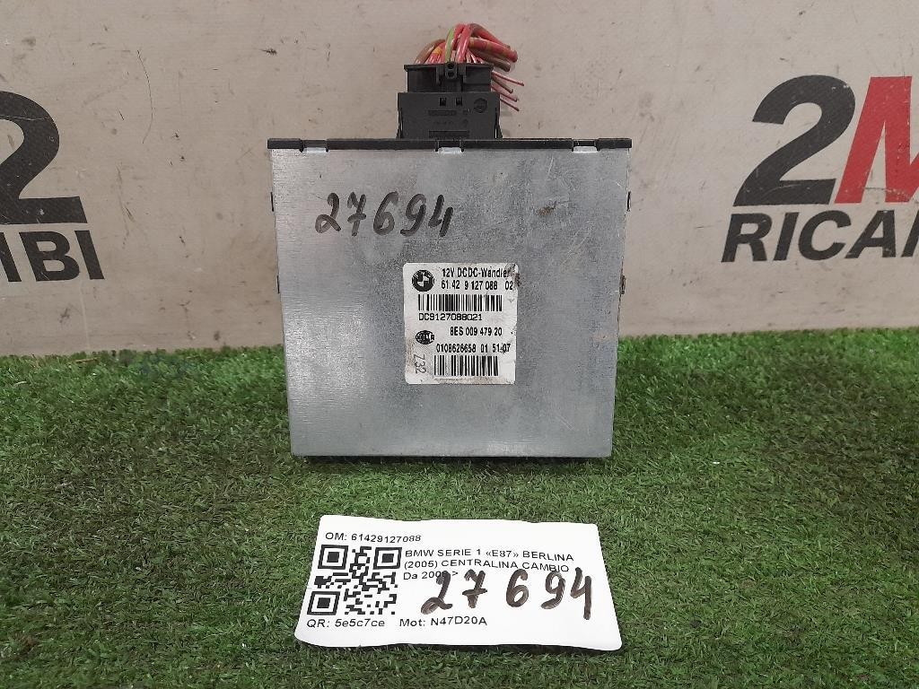 Centralina Cambio 61429127088 Bmw Serie 1 E87 Berlina 2005