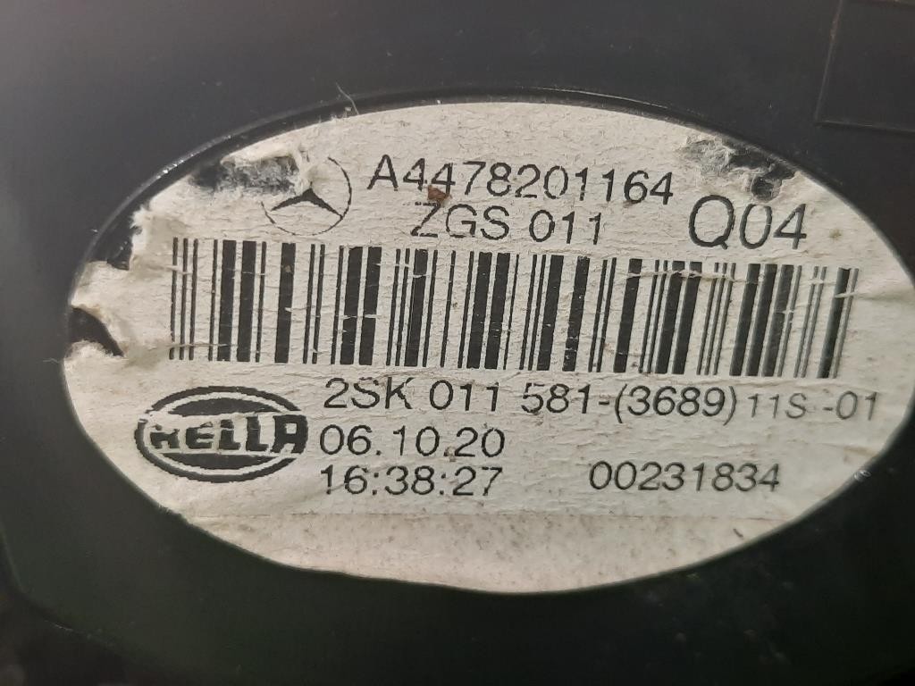 Fanale POST SX A4478201164 Mercedes VITO W447 2019