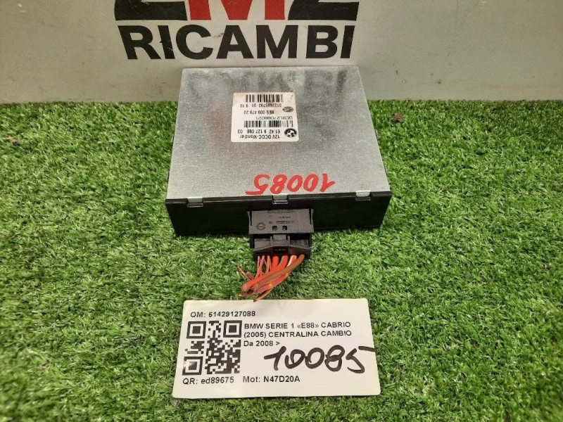 Centralina Cambio 61429127088 Bmw Serie 1 E88 Cabrio 2005