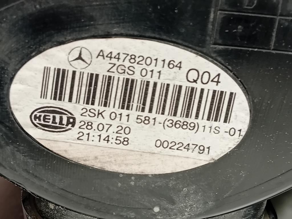 Fanale POST SX A4478201164 Mercedes VITO W447 2019