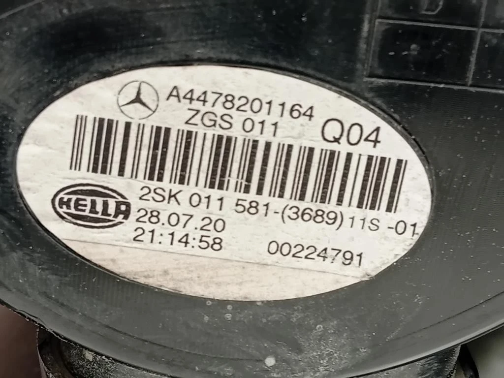 Fanale POST SX A4478201164 Mercedes VITO W447 2019