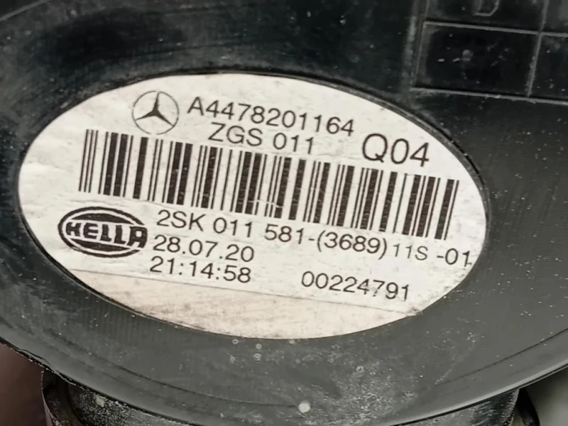 Fanale POST SX A4478201164 Mercedes VITO W447 2019