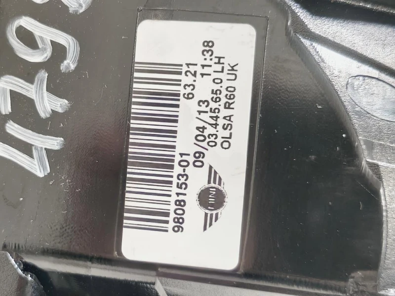 Fanale POST SX 9808153-01 Mini Countryman Cooper R60 2014