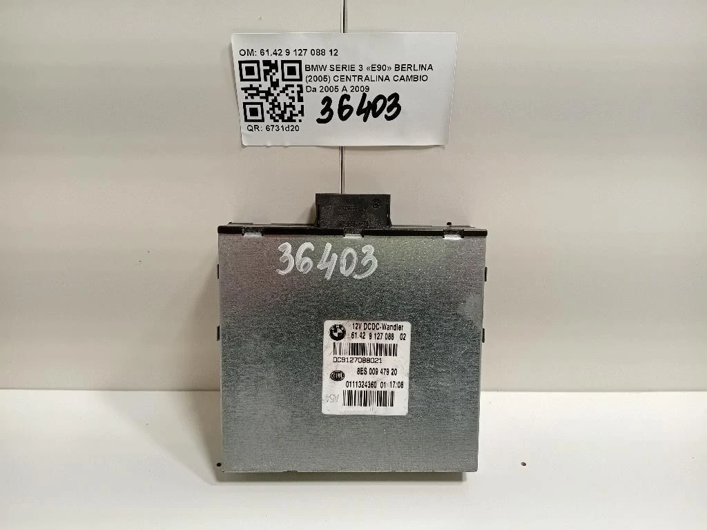 Centralina Cambio 6142 9 127 088 12 Bmw Serie 3 E90 Berlina 2005