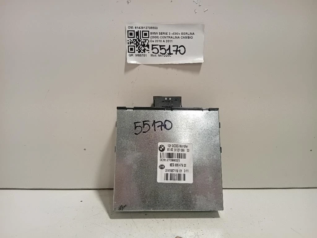 Centralina Cambio 6142912708803 Bmw Serie 3 E90 Berlina 2005