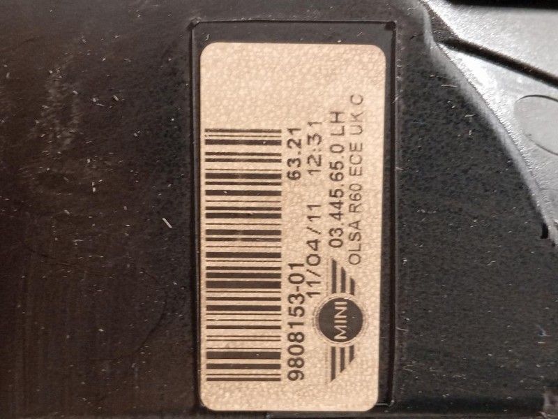 Fanale POST SX 9808153-01 Mini Countryman ONE R60 2014