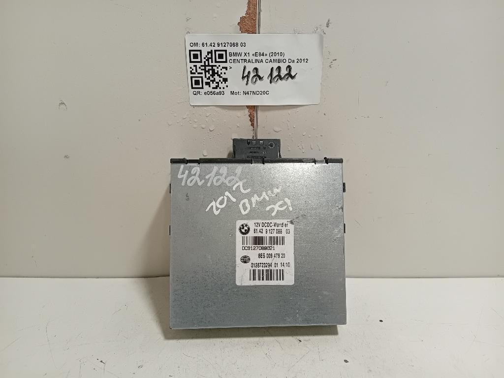 Centralina Cambio CONVERTITORE CENTRALINA 6142 9127068 03 Bmw X1 E84 2010