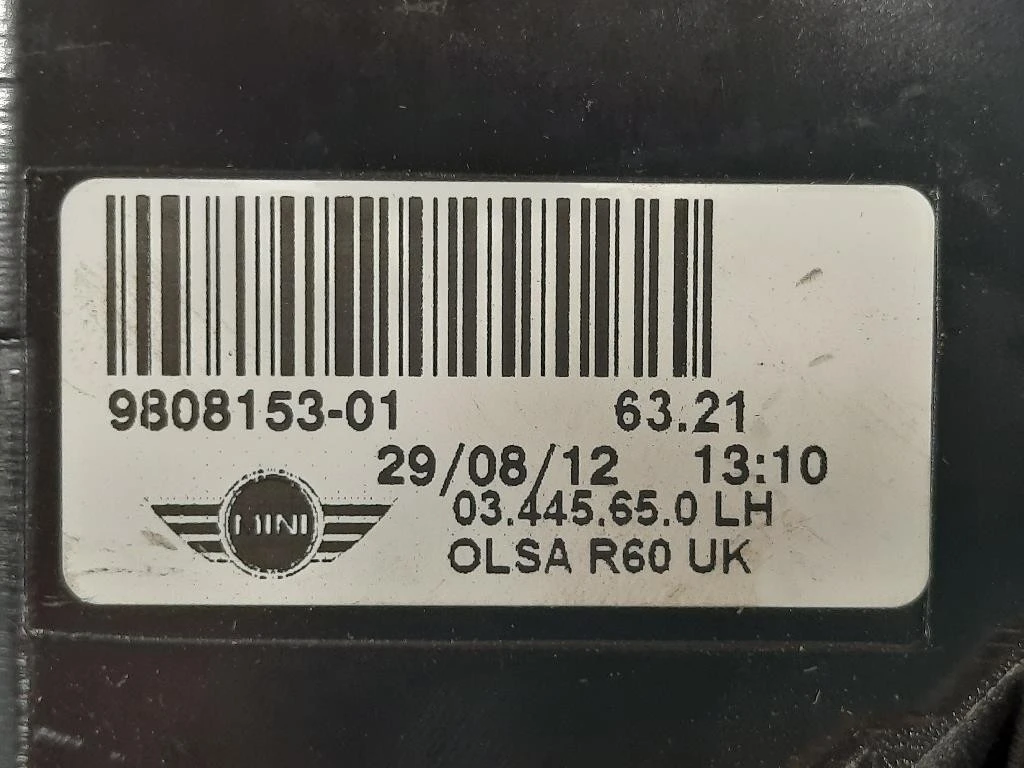 Fanale POST SX 9808153-01 Mini Countryman ONE R60 2014