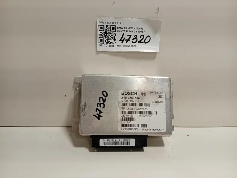 Centralina Cambio 1 137 328 119 2760757029901 CENTRALINA CAMBIO Bmw X3 E83 2004