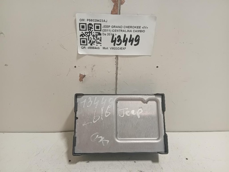 Centralina Cambio P56029423AJ Jeep Grand Cherokee IV 2011