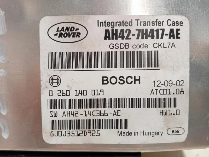 Centralina Cambio AH42-7H417-AE Land Rover Discovery IV 2010