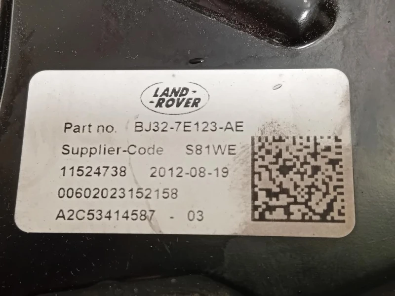 Centralina Cambio BJ32-7E123-AE Land Rover Range Rover Evoque I 2011