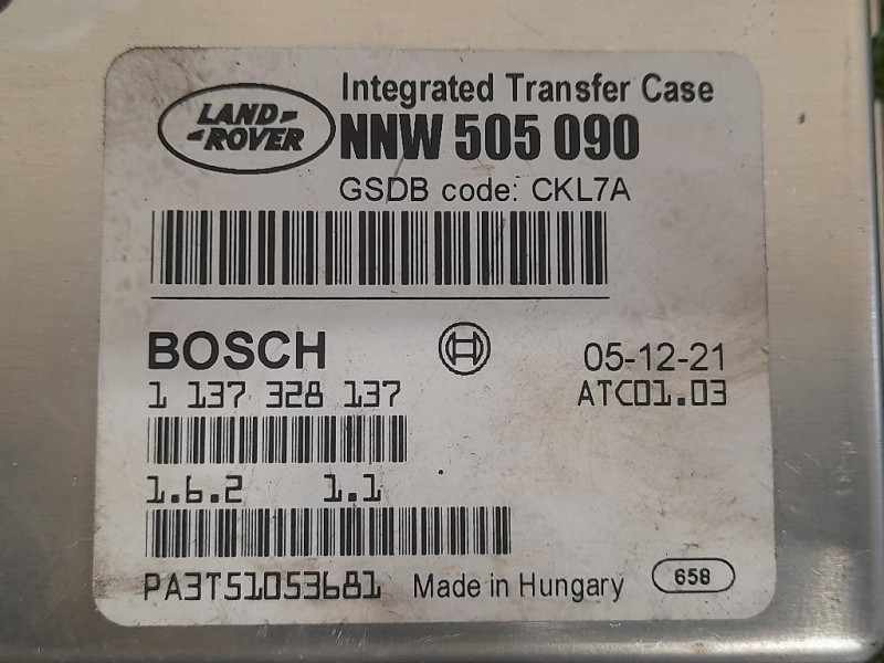 Centralina Cambio NNW 505 090 Land Rover Range Rover Sport I 2005