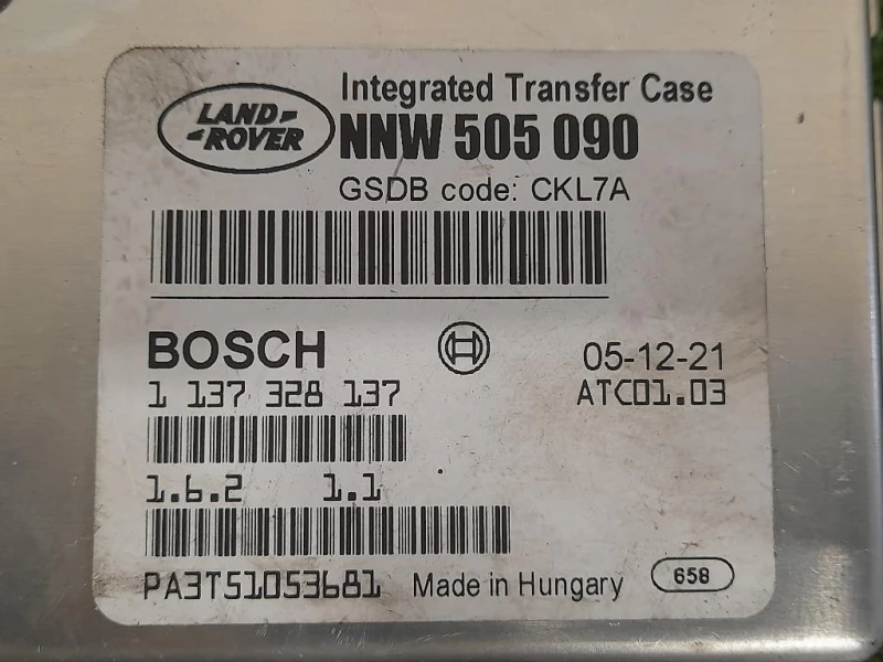 Centralina Cambio NNW 505 090 Land Rover Range Rover Sport I 2005