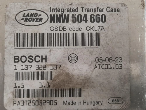 Centralina Cambio NNW 504660 Land Rover Range Rover Sport II 2009