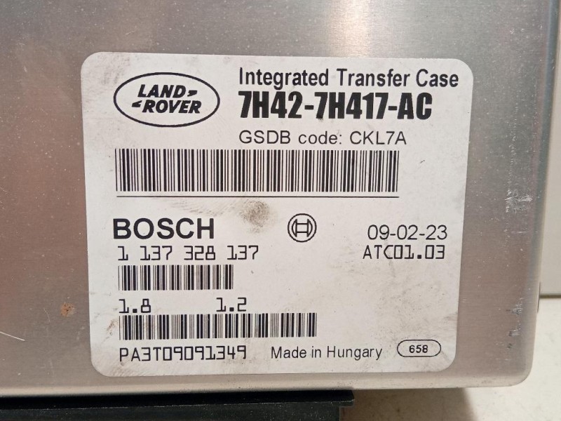 Centralina Cambio 7H42-7H417-AC Land Rover Range Rover Sport II 2009