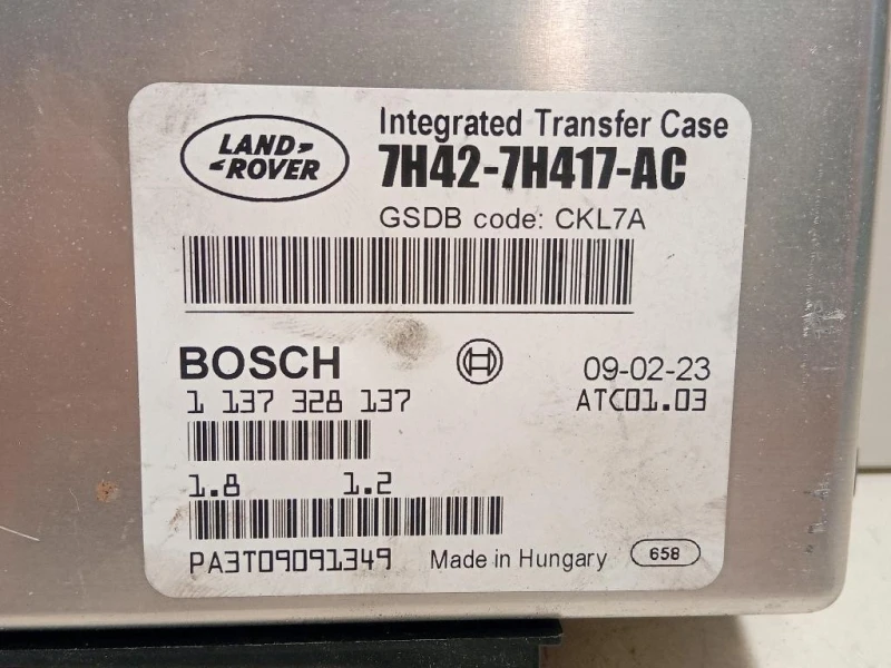 Centralina Cambio 7H42-7H417-AC Land Rover Range Rover Sport II 2009