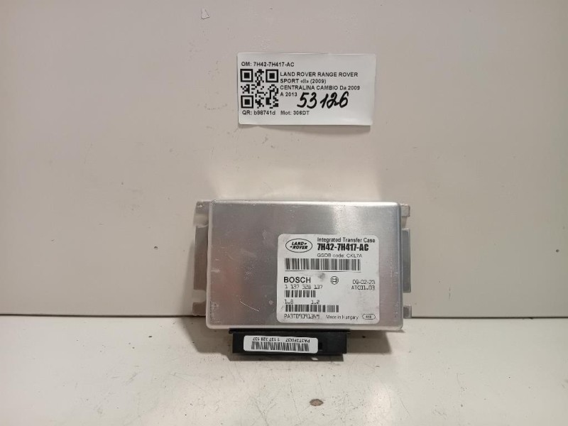 Centralina Cambio 7H42-7H417-AC Land Rover Range Rover Sport II 2009