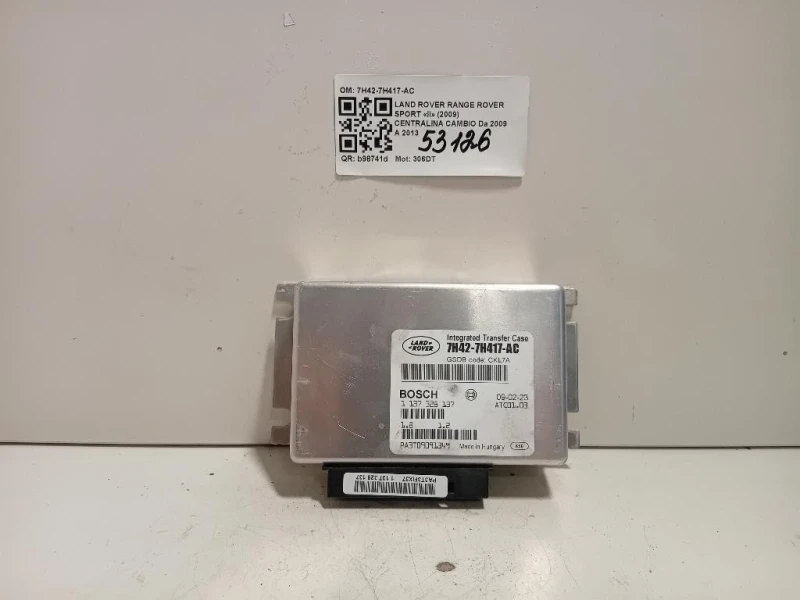 Centralina Cambio 7H42-7H417-AC Land Rover Range Rover Sport II 2009