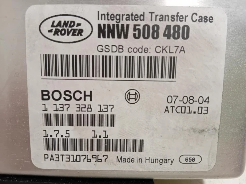 Centralina Cambio NNW 508 480 Land Rover Range Rover Sport III 2014