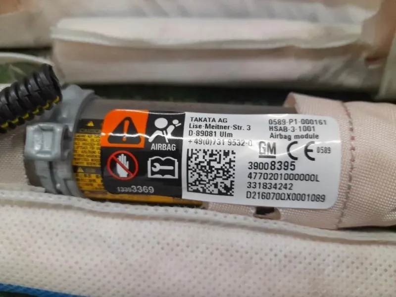 Air-bag A Tendina SX 39008395 Opel Astra K SW 2016