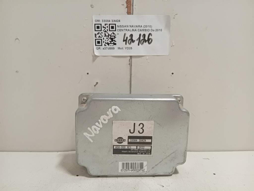 Centralina Cambio 33084 3X424 Nissan Navara 2010