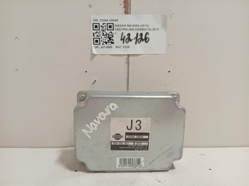 Centralina Cambio 33084 3X424 Nissan Navara 2010