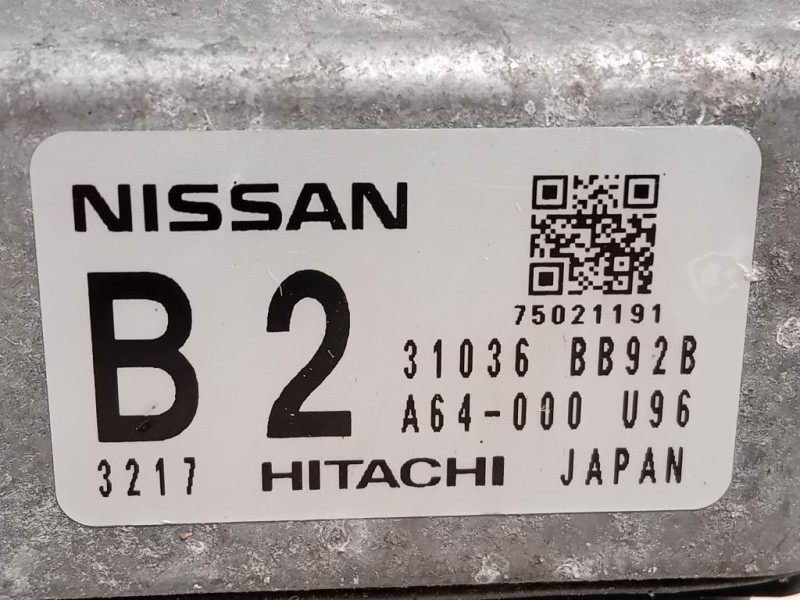 Centralina Cambio 31036BB92B Nissan Qashqai I 2010