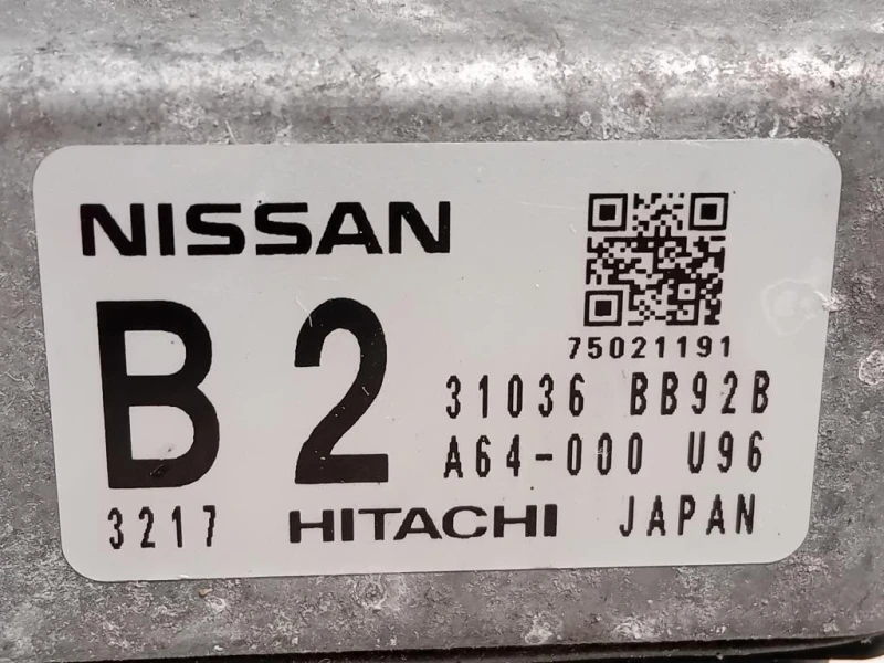 Centralina Cambio 31036BB92B Nissan Qashqai I 2010