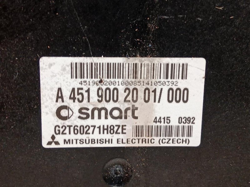 Centralina Cambio G2T60271H8ZE A4519002001 Smart Fortwo Cabrio 451 2010