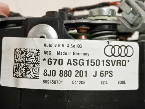 Air-bag Guidatore 8J0880201J Audi TT 8J3 2010