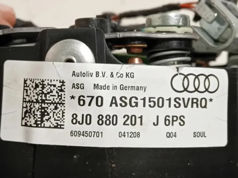 Air-bag Guidatore 8J0880201J Audi TT 8J3 2010