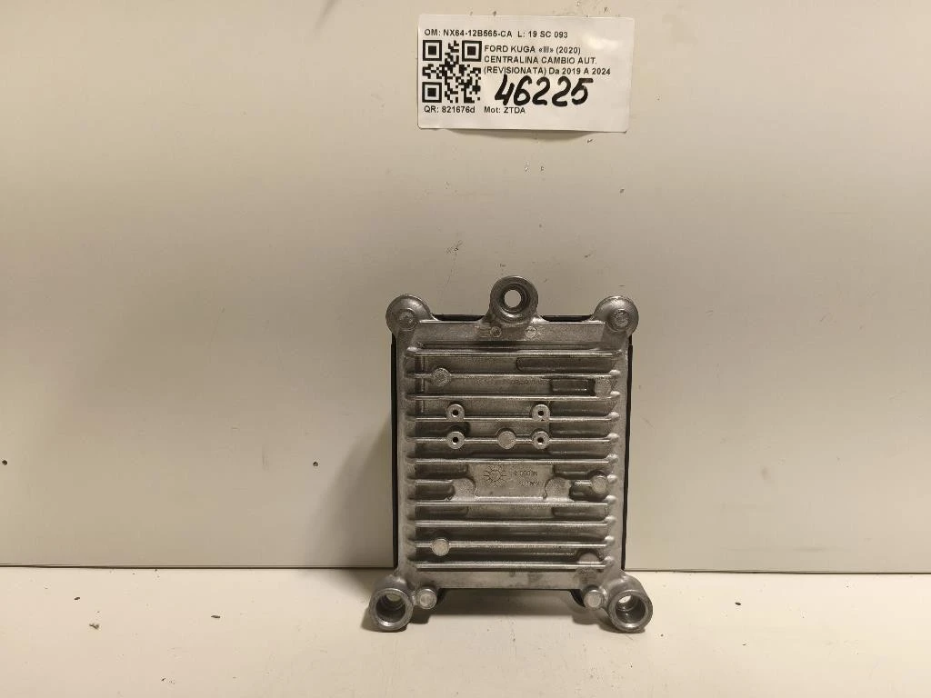 Centralina Cambio Autrevisionata NX64-12B565-CA Ford KUGA III 2020