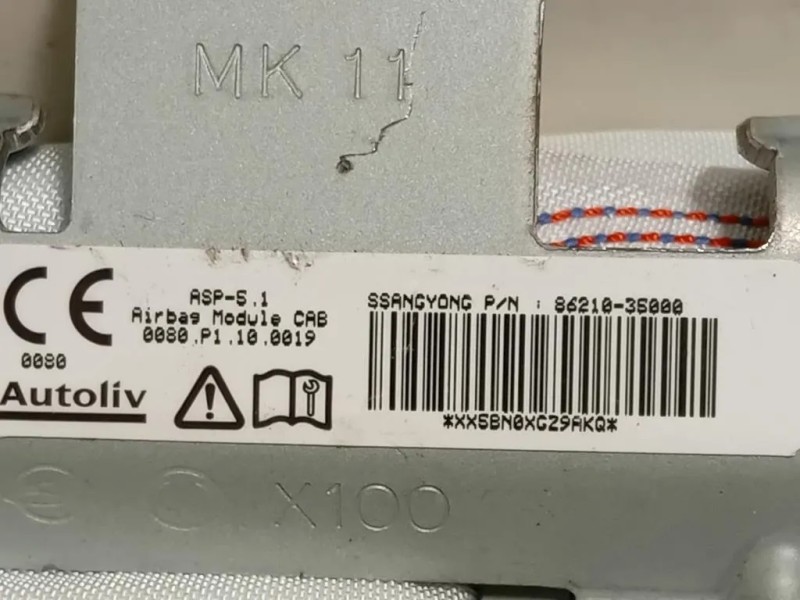 Air-bag A Tendina SX 86210-35000 Ssangyong Tivoli 2015