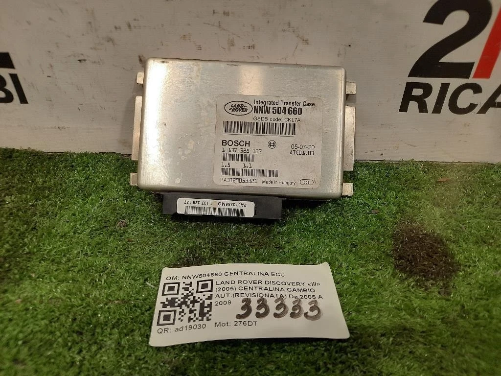Centralina Cambio Autrevisionata NNW504660 CENTRALINA ECU Land Rover Discovery III 2005