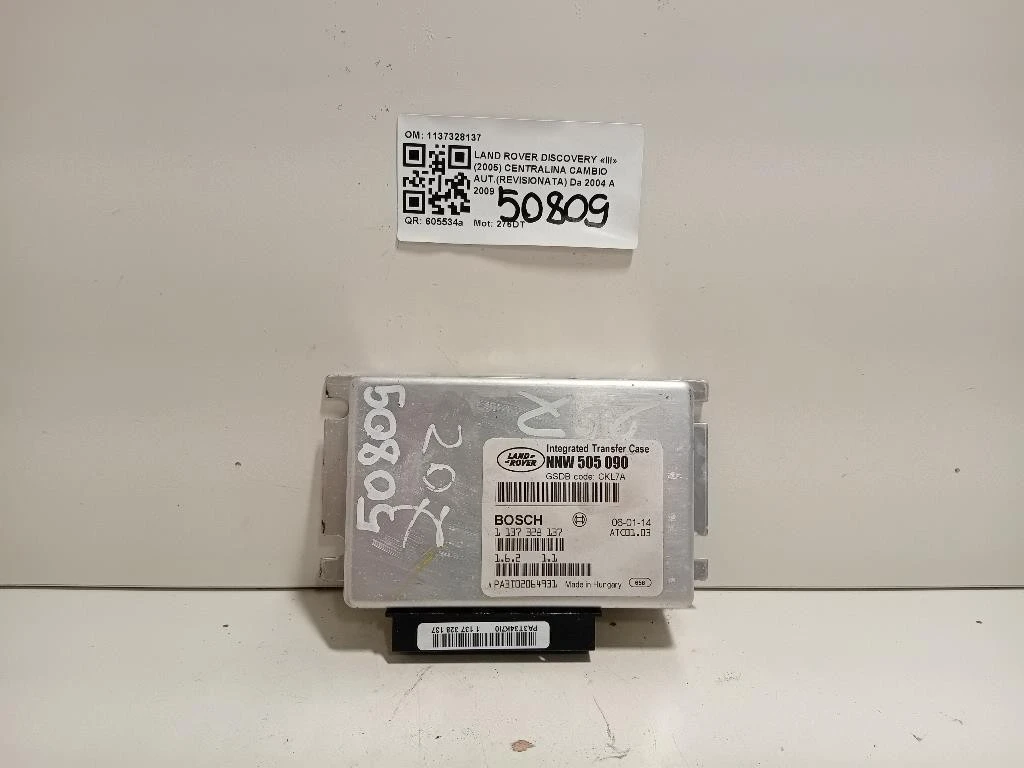 Centralina Cambio Autrevisionata 1137328137 Land Rover Discovery III 2005