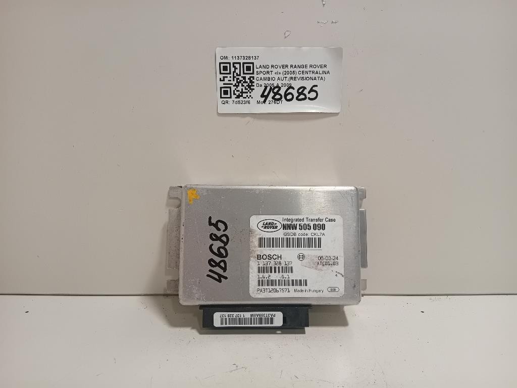 Centralina Cambio Autrevisionata 1137328137 Land Rover Range Rover Sport I 2005