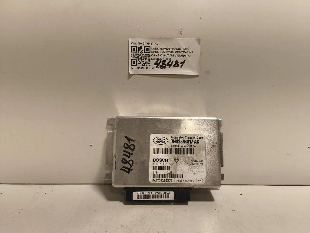 Centralina Cambio Autrevisionata 7H42-7H417-AC Land Rover Range Rover Sport I 2005