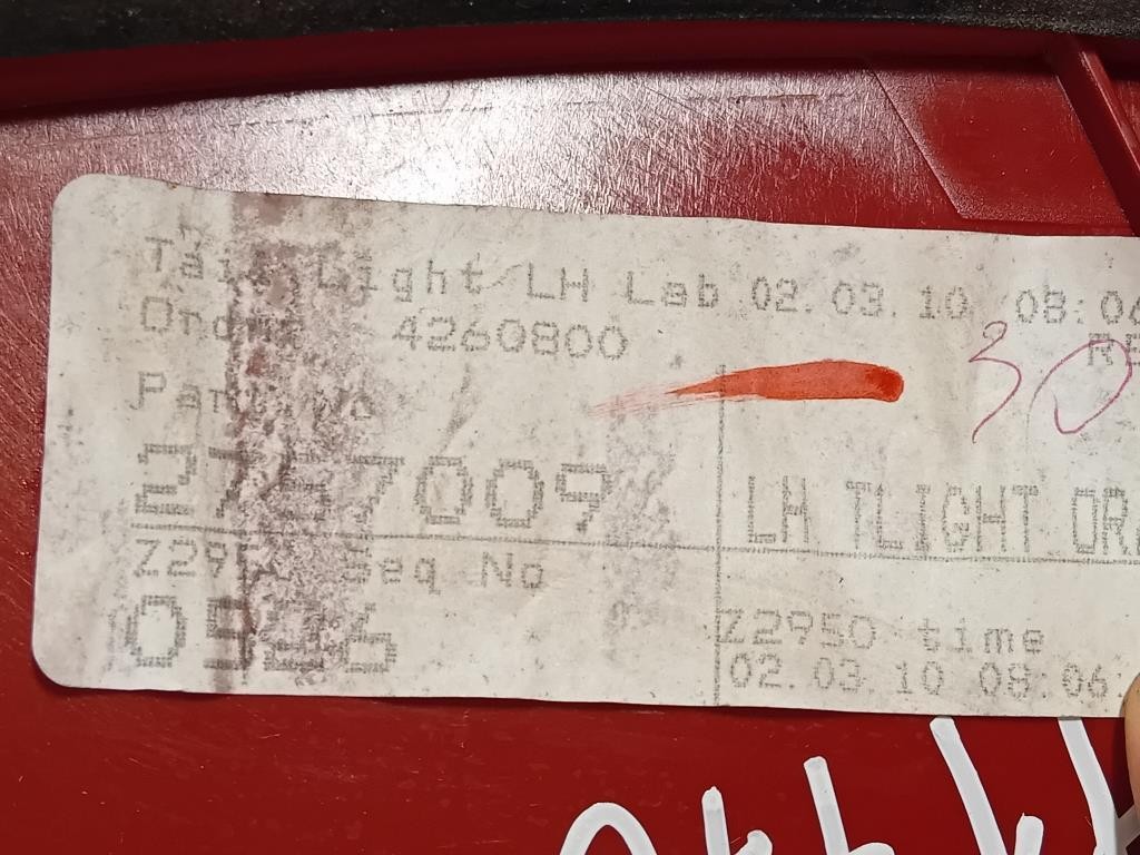 Fanale POST SX 2757009 Mini MINI Cooper R56 2007