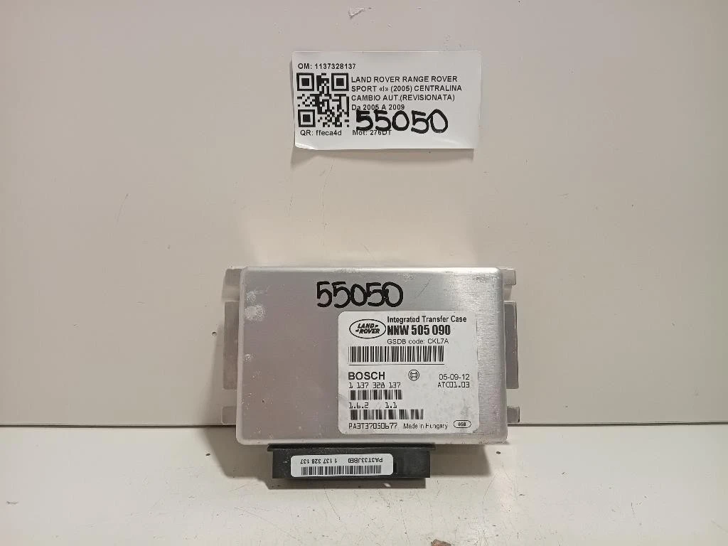 Centralina Cambio Autrevisionata 1137328137 Land Rover Range Rover Sport I 2005